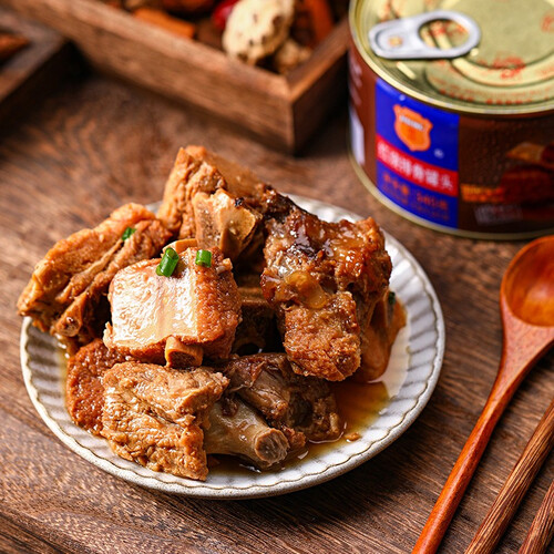 梅林方便食品 maling 梅林 红烧排骨罐头 340g多少钱-聚超值