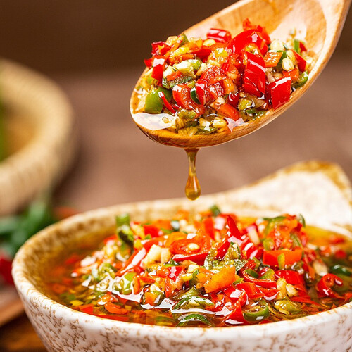 饭扫光下饭菜爆炒香菌爆炒金针菇200g2瓶辣椒酱榨菜酱腌菜拌饭拌面