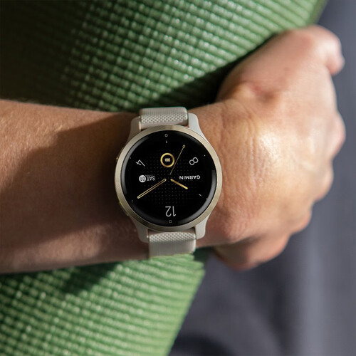 佳明(garmin)智能手表 garmin 佳明 venu 2s 运动手表 香槟金 40mm