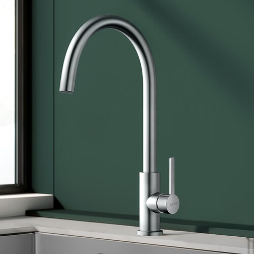 箭牌(arrow) 箭牌卫浴(arrow)304不锈钢水龙头单冷厨房防溅洗菜盆龙头