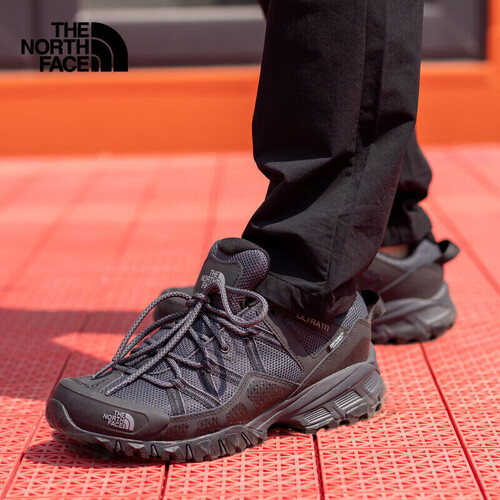 北面徒步鞋the north face户外运动秋冬季登山鞋休闲轻便男鞋耐磨透气