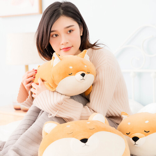 名创优品(miniso)抱枕 miniso 名创优品 柴犬公仔抱枕多少钱-聚超值