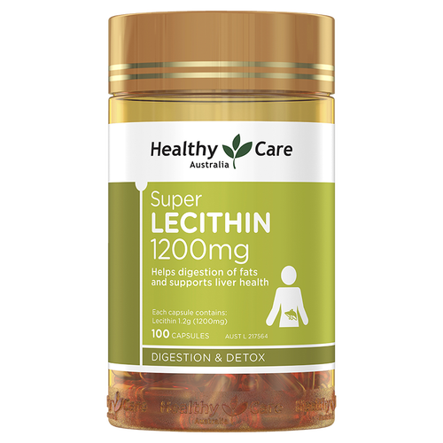 healthycare磷脂/卵磷脂 healthy care 澳世康 大豆卵磷脂胶囊 100粒