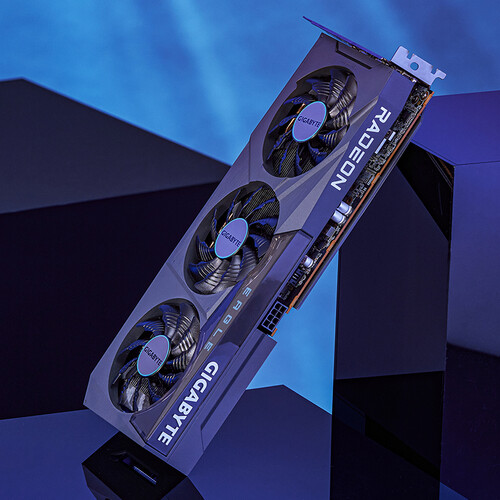 技嘉(gigabyte)显卡 gigabyte 技嘉 radeon rx 6600 eagle 猎鹰 8g