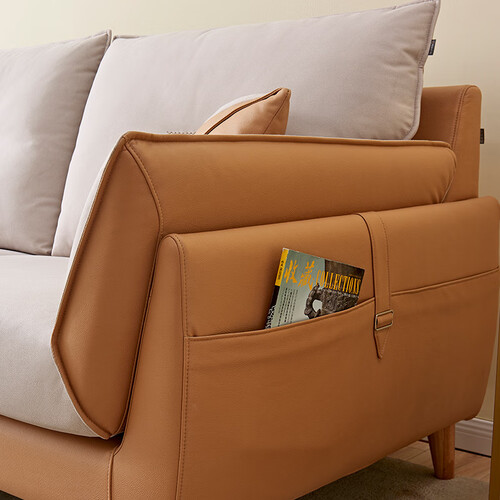 全友家居限量沙发北欧风科技布客厅布艺小户型沙发家具套装102629c2