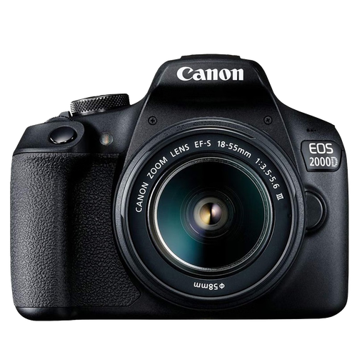 佳能canoneos2000d单反数码相机1855mmiii镜头apsc画幅高清照相机直邮