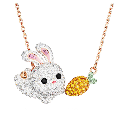 施华洛世奇zodiacrabbit福兔迎春兔子项链女新年礼物生日礼物女