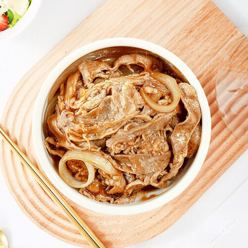 谷言预制菜日式肥牛料理包180g加热即食半成品菜快手菜