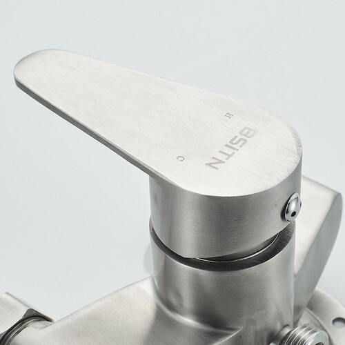 bsitn波士顿明装混水阀淋浴水龙头太阳能上水阀不锈钢冷热混合阀b7095