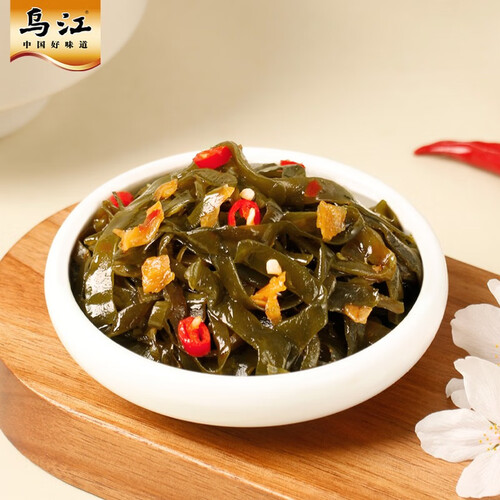 乌江调味品 20点开始:乌江 鲜香海带丝 50g*10袋多少钱-聚超值