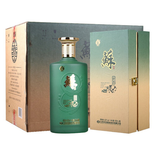 双沟白酒 双沟 苏酒 白酒 42度 金苏 整箱500ml*4瓶多少钱-聚超值