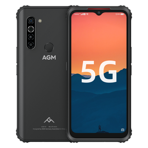agm手机 agm x5 5g手机 8gb 256gb 枪黑多少钱-聚超值
