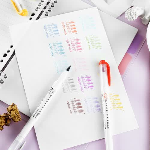 斑马牌(zebra)笔类 zebra 斑马牌 wft8 双头水性荧光笔 15色多少钱-聚