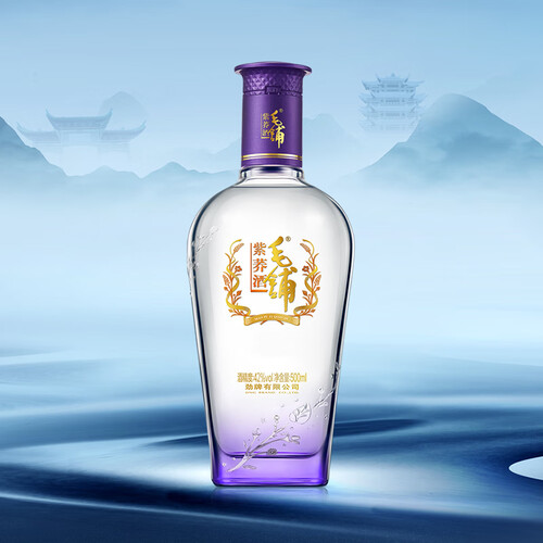 12345678910劲牌 劲酒 毛铺苦荞酒 送礼 紫荞 42度 500ml *6 整箱1558