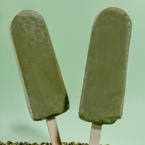 蒙牛(mengniu)冰淇淋 mengniu 蒙牛 绿色心情绿莎莎雪糕70g×10支