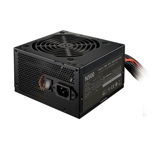 酷冷至尊(coolermaster)额定500w 战斧n500w电源 主动pfc/单路12v