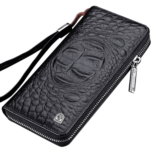 老人头(laorentou)男士钱包 laorentou 老人头 男士鳄鱼纹钱包多少钱