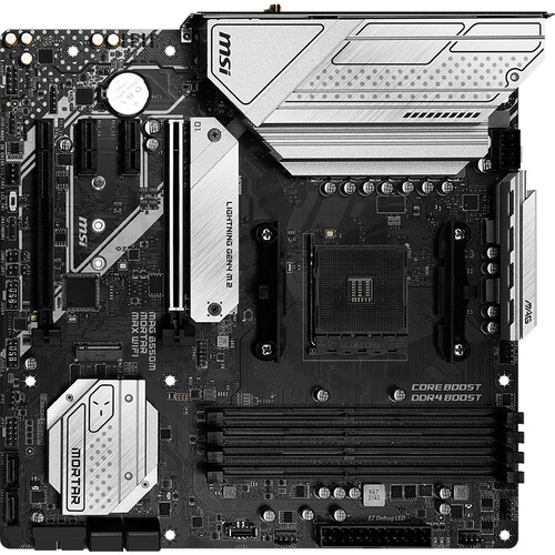 微星(msi)主板 msi 微星 mag b550m mortar max wifi 迫击炮 电脑主板