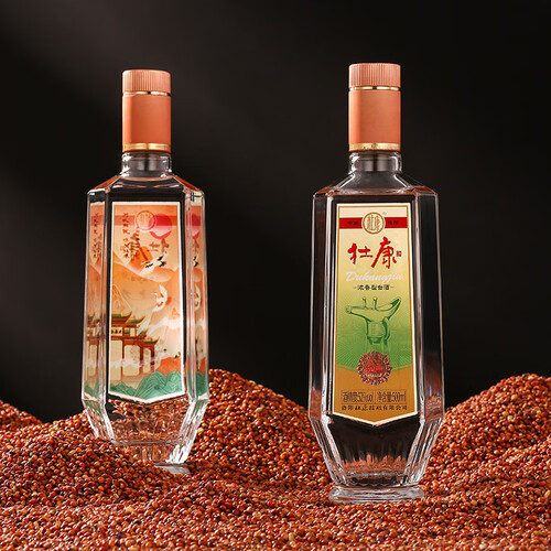 杜康经典酒浓香型白酒52度500ml单瓶装送礼物河南白酒