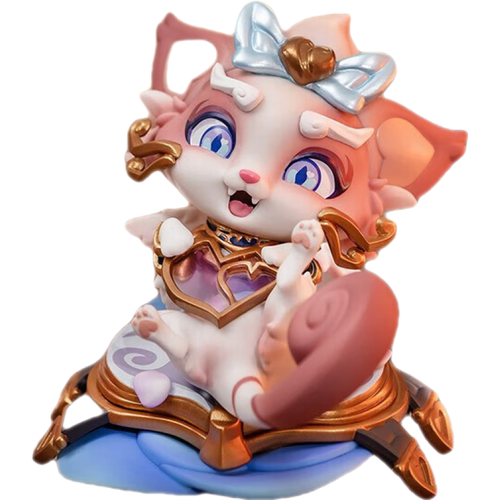 英雄联盟限定情人节觅心猫猫悠米手办头像觅心猫猫普通款悠米手办