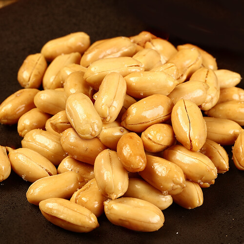 傻二哥 小酒花生 油炸花生米 即食下酒菜坚果仁熟花生椒盐烧烤香辣味