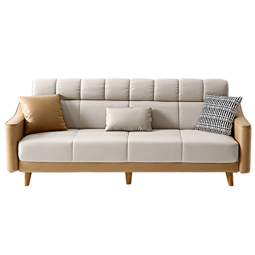 全友(quanu)沙发床 quanu 全友 111015 北欧简约科技布沙发 三人位
