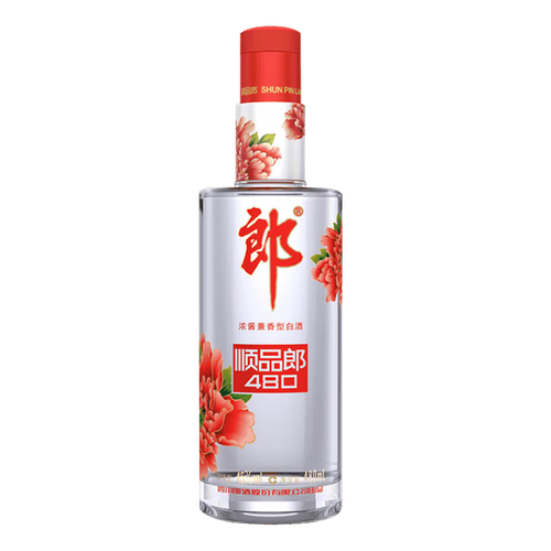 郎白酒 plus会员:langjiu 郎酒 顺品郎480 红顺 45%vol 兼香型白酒