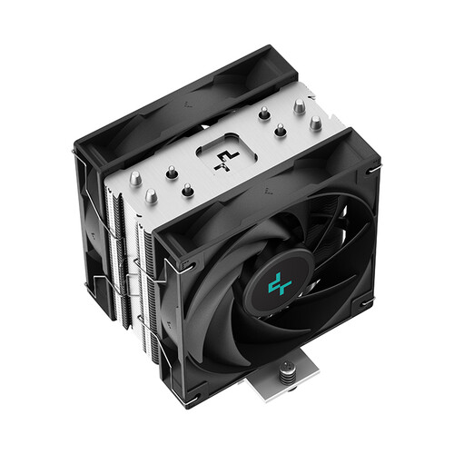 九州风神(deepcool)玄冰400v5plus cpu电脑散热器(镀镍4热管/双风扇