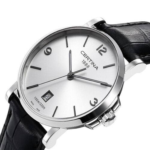 雪铁纳(certina)瑞士表 certina 雪铁纳 卡门系列 38毫米石英腕表 c