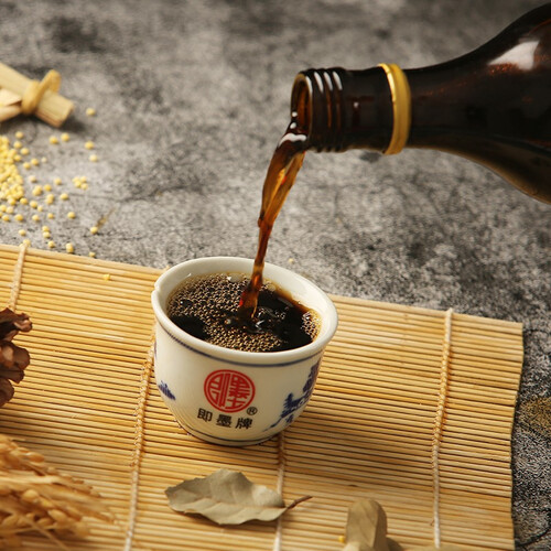 即墨老酒黄酒经典八年陈酿黄酒500ml6整箱装甜型焦香型山东老黄酒八年