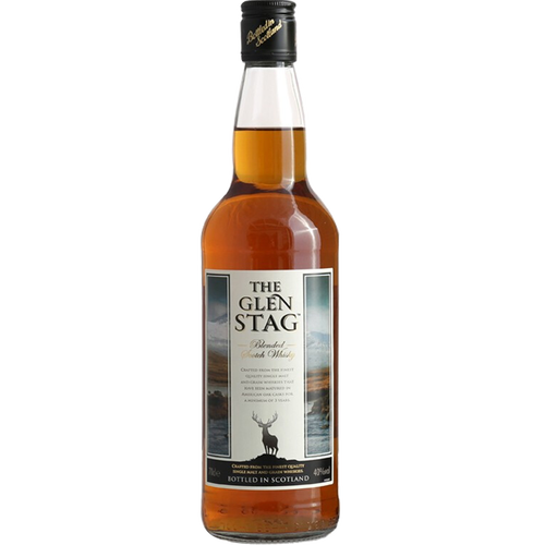 格兰萨戈威士忌 the glen stag 格兰萨戈 调和 苏格兰威士忌 40%vol