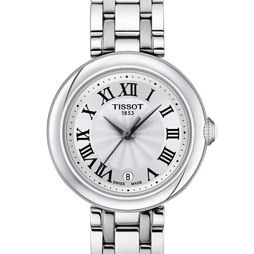 天梭tissot瑞士手表小美人系列腕表钢带石英女表