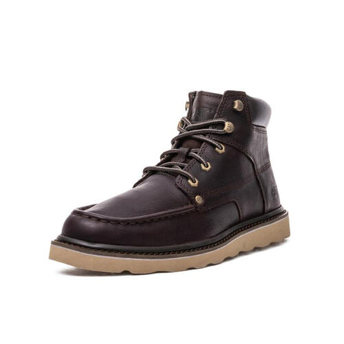 cat卡特马丁靴工装鞋男鞋经典款复古风牛皮防滑高帮鞋棕褐色40