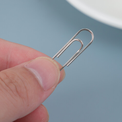 天章(tango)回形针曲别针3#29mm镀镍金属防锈回型针200枚*3筒装 共600