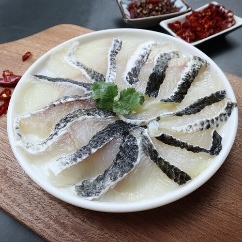 瀚通鱼类 瀚通 去骨去刺黑鱼片 250g/袋多少钱-聚超值