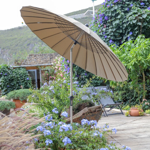 紫叶(ziye)其它户外家具 紫叶户外遮阳伞中柱伞室外大太阳伞酒吧街