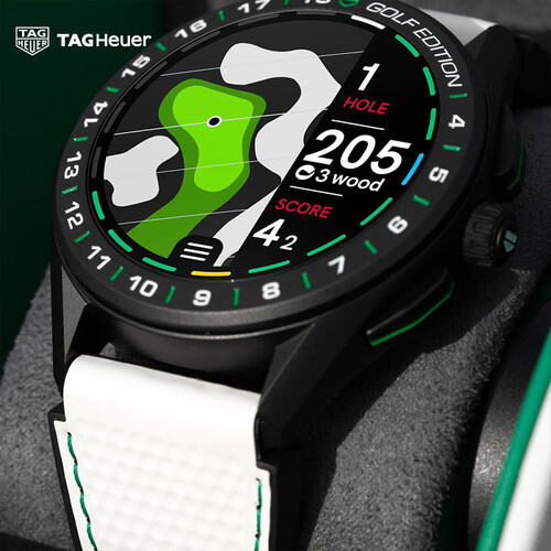 泰格豪雅tagheuer智能系列瑞士手表电子表智能运动高尔夫特别版腕表