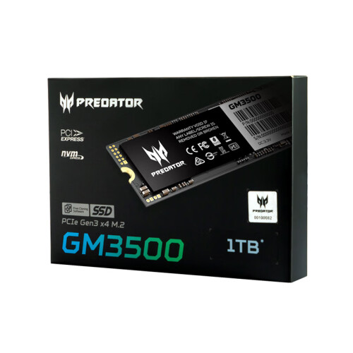 宏碁掠夺者掠夺者GM3500系列SSD固态硬盘值得购买吗？评测：独立缓存，