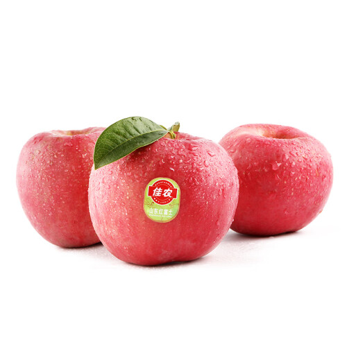佳农烟台红富士苹果12个装单果重约200g新鲜水果生鲜礼盒