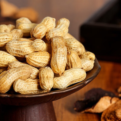 滋粤陈皮花生新会陈皮味咸香熟花生带壳炒货坚果零食下酒菜250g袋