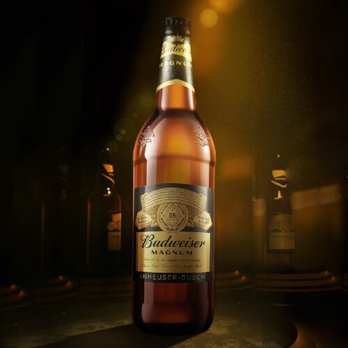 百威黑金 经典醇正 高酒精高麦芽度精酿啤酒 百威黑金 600ml*12瓶 百