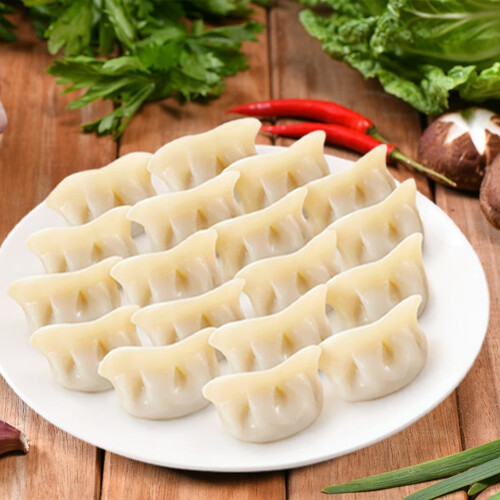 思念 猪肉芹菜花边水饺500g早餐火锅下午茶速冻饺子蒸饺煎饺圣诞节