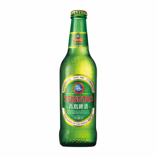 青岛啤酒(tsingtao)啤酒 tsingtao 青岛啤酒 经典小瓶啤酒 330ml*24瓶