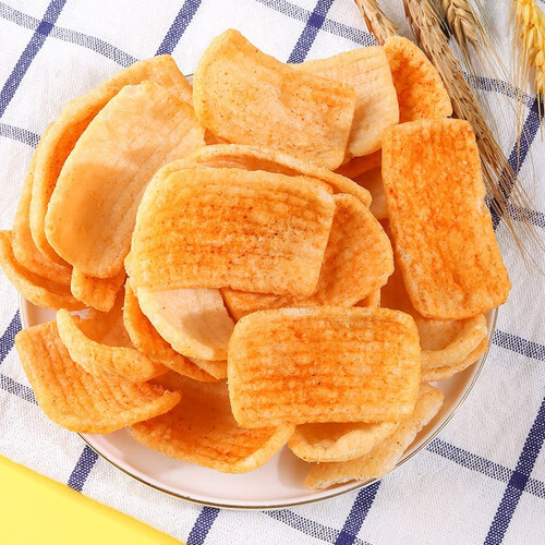 聪师傅鲜虾味脆虾片195g虾片虾条 薯片零食 膨化食品网红休闲零食箱装