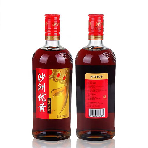 沙洲优黄黄酒 沙洲优黄 苏派黄酒 昆曲系列三年陈 粮食酿制黄酒 半干