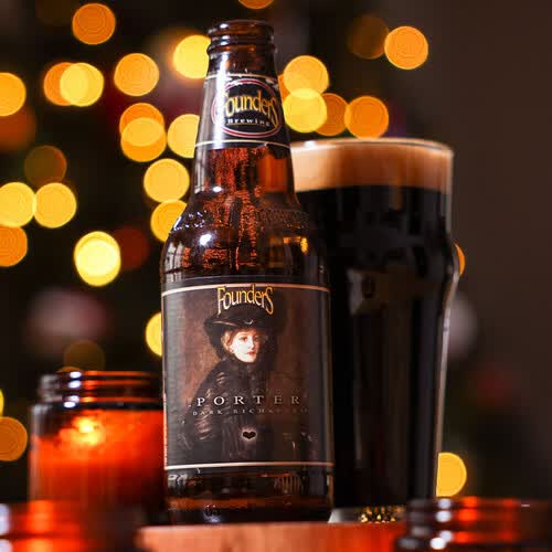 创始者(founders)啤酒 founders 创始者 美式波特啤酒 精酿 啤酒 355