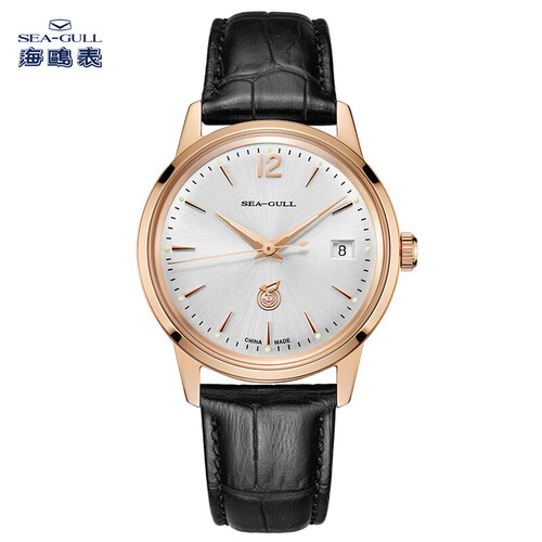 海鸥seagull手表国潮风自动机械表男士手表日历腕表复刻款男表d51sg