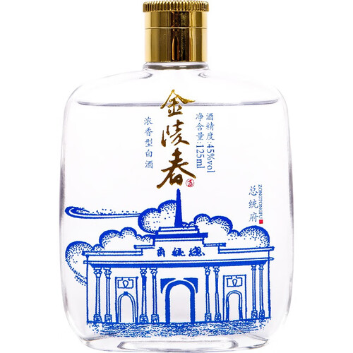 12345678910金陵春酒金陵故事(伴手礼)125ml*4瓶 45度 浓香型纯粮酒