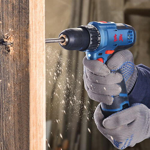 东成电动工具 dongcheng 东成 wjz1601d 多功能充电钻套装 单电池款