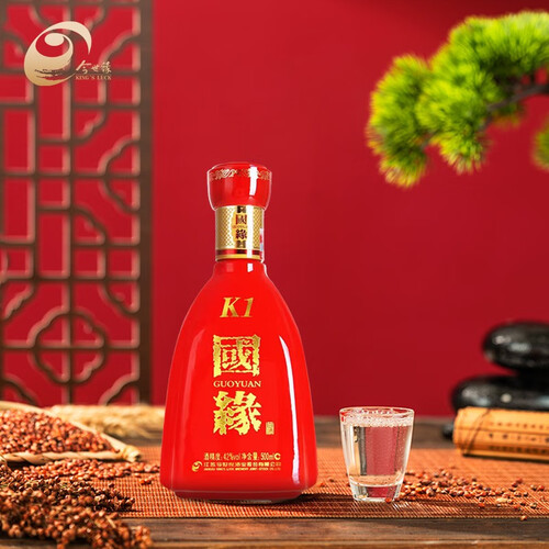 今世缘42度国缘k1今世缘宴会送礼商务喜酒白酒500ml单瓶装